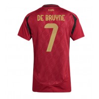 Belgicko Kevin De Bruyne #7 Domáci Ženy futbalový dres ME 2024 Krátky Rukáv